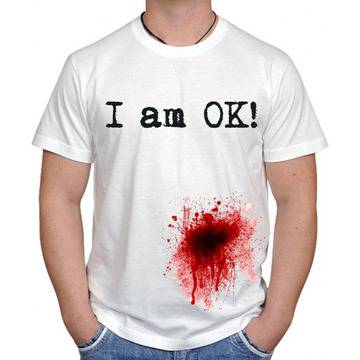 Оригинални Мъжки тениски „I AM OK“