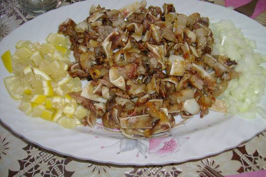 Уникални свински ушички на тиган