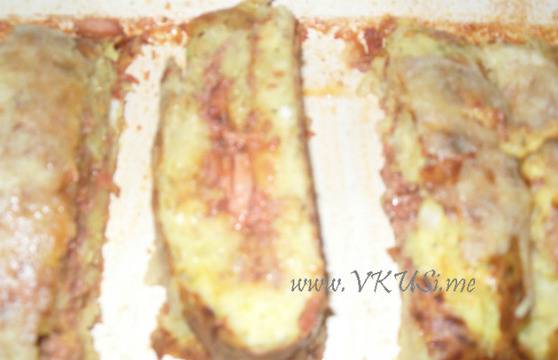 Руло Стефани с тиквички и омлет