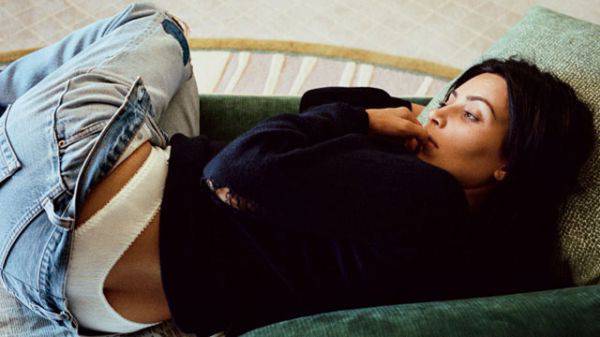 Ким Кардашиян без грим