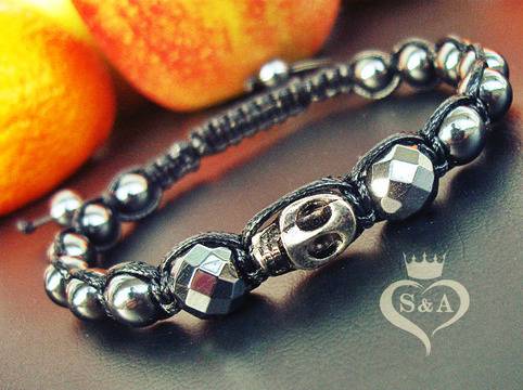 Мъжка Шамбала Гривна Hematite