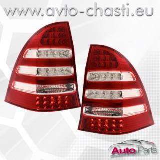 Фейслифт стопове за Мерцедес С-класа комби. Диодни стопове за Мерцедес W203 Т