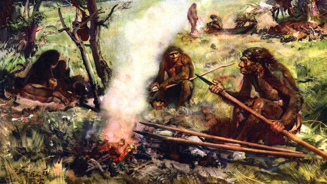 Палене на огън на открито