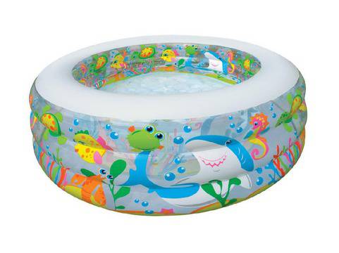 НАДУВАЕМ ДЕТСКИ БАСЕЙН 152СМ Х 56СМ