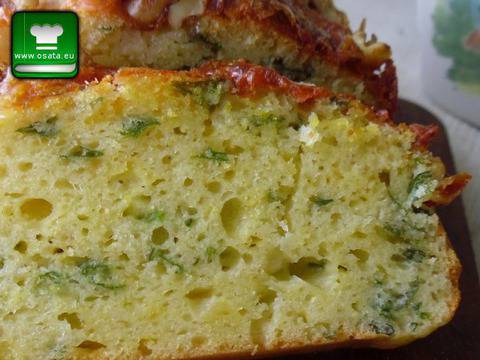 Гръцки солен кекс с копър