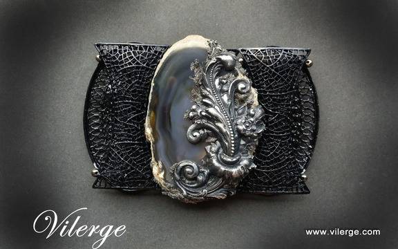 Нова луксозна винтидж колекция от изискана бижутерия за жени Стилни бижута от естествени камъни