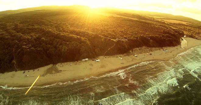 С дрон над Иракли (видео)