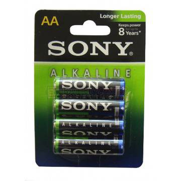 Sony Blue Plus Pack 4 x AA Alkaline