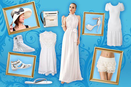 Най-стилният цвят за август: бяло!