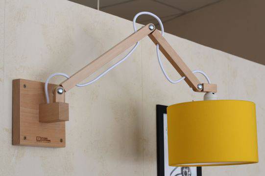 Ръчно Изработена Настолна Лампа Модел Буратино