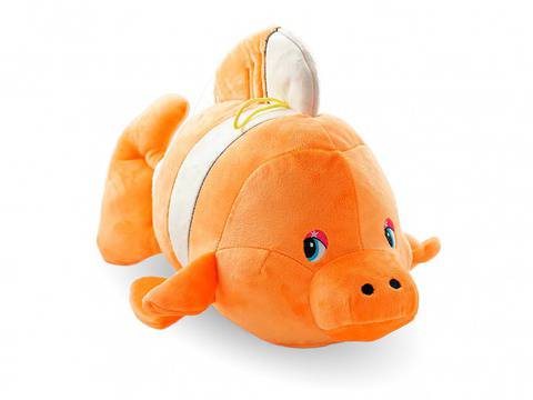Плюшена оранжева риба.