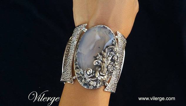 Луксозна винтидж бижутерия с нова есенна колекция за жени Стилни бижута ВИЛЕРЖЕ© от естествени камъни бижутерия