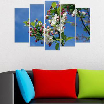 Декоративно пано за стена с разцъфнало ябълково дръвче VH-578