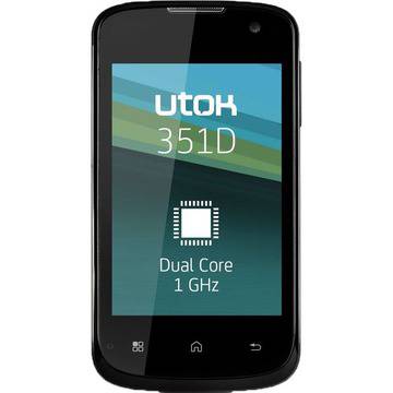 Отстъпка 41% за Смартфон UTOK 351D, Dual SIM, Черен