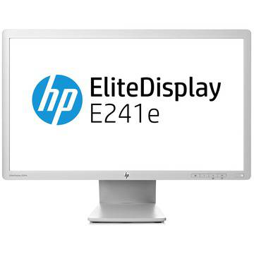 Монитор LED HP EliteDisplay, 24″, Wide, Full HD, DisplayPort, VGA, DVI, Сребрист, G7D44AA