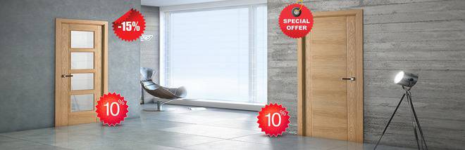 Интериорни врати на ниски цени