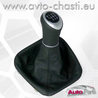 Топка за скоростен лост с кожен маншон и лайстна за MERCEDES CLK W209 Facelift