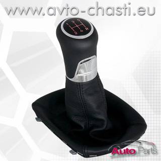 Светеща топка за скоростния лост за Audi A4 8K. Топка и маншон за скоростния лост от висококачествена кожа и LED осветление…