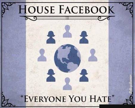 Ако социалните мрежи бяха домове в „Игра на тронове“