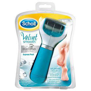 Електрическа пила за пети Scholl Velvet Smooth Express Pedi с диамантени частици