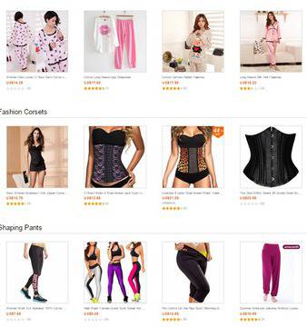 Колекция Пижами и други секси неща в BangGood с код за отстъпка и безплатна доставка