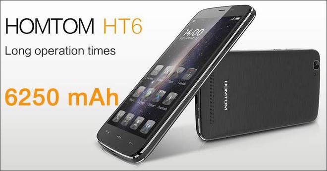 Doogee HOMTOM HT6 – смартфон със 6250 mAh батерия