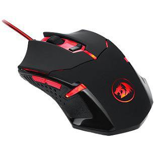 Оптична мишка Redragon Centrophorus, 2000 DPI, Черна