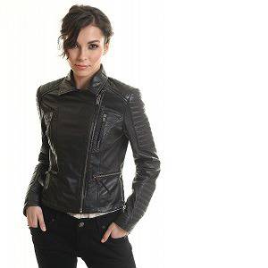 Дамско кожено яке RELEASE, Ръкави с шевове