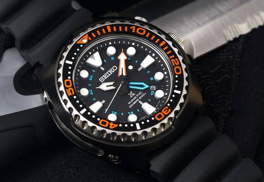 Ревю на водолазен часовник Seiko Kinetic Prospex GMT SUN023 Ново