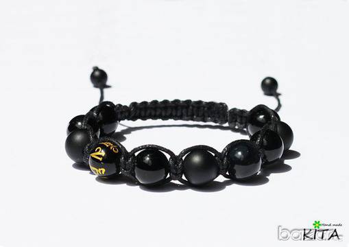 Гривна шамбала с Мантра