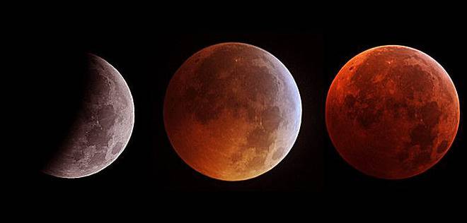 Кървава луна, суперлуние и пълно слънчево затъмнение на 28 септември 2015 г.