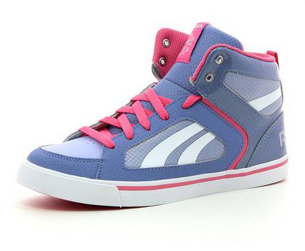 Reebok KSEE YOU MID – Дамски кецове от естествена кожа в лилаво и розово