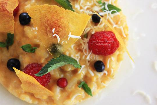 Шоколадово мляко с тиква и ориз