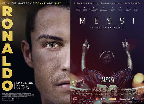 Роналдо се конкурира с Меси и в кината (видео)