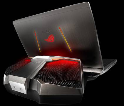 От ASUS представиха лаптоп с водно охлаждане GX700 ROG
