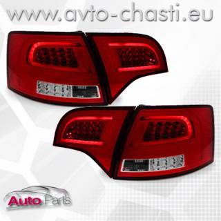 Диодни стопове за AUDI A4 B7. Тунинг стопове за Ауди А4 Комби