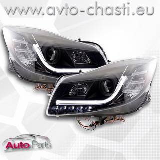 Фарове с дневни светлини за Opel Insignia. Фарове за Опел Инсигния с дневни светлини