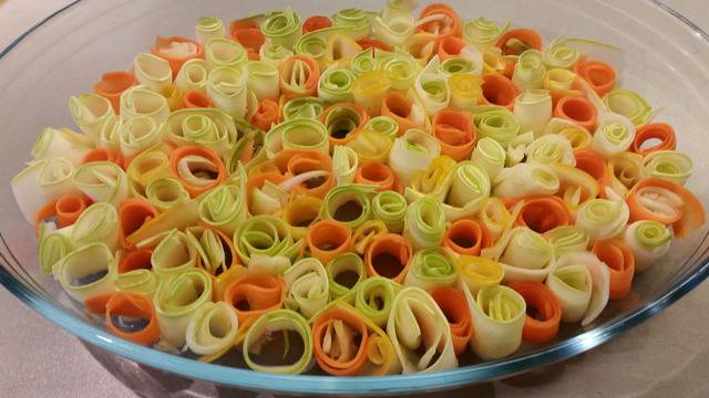 Цветна запеканка… с тиквички