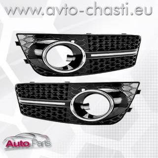 Решетки за халогени RS4 за AUDI A4 B8