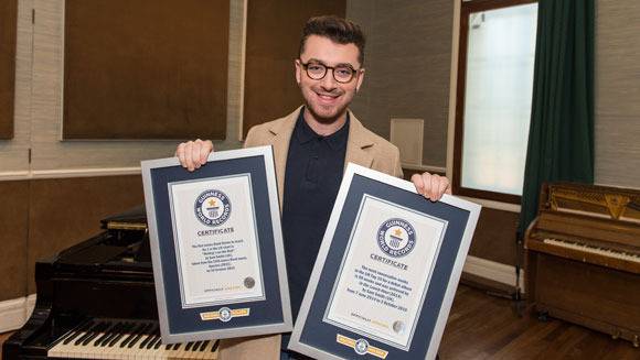 Sam Smith постави два рекорда на Гинес