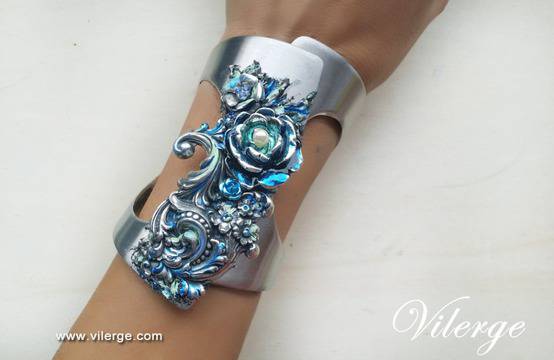 Винтидж гривни за Коледен женски подарък и Нова година бижута