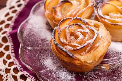 Ябълкови рози от бутер тесто – Супичка – пътеводител на новака в кухнята