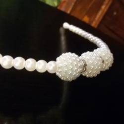 Луксозна диадема с перли