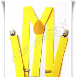 Жълти дамски тиранти