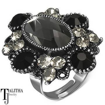 Атрактивен Дамски Коктейлен Пръстен