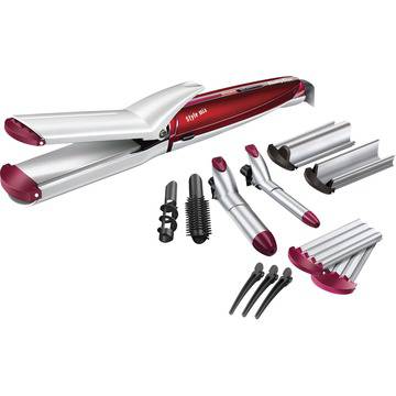 Маша за коса BaByliss StyleMix MS21E, 180 градуса, 10 Аксесоара, Розова