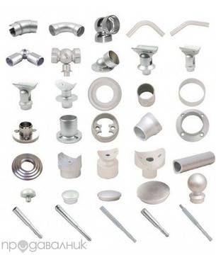 Аксесоари и профили за Алуминиеви парапети