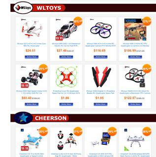 най-ниски цени на радиоуправяеми играчки и сериозни машини.