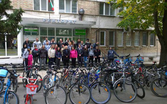 Учредиха велосипедно дружество в Университет „Проф. д-р Асен Златаров“