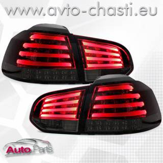 Диодни стопове за VW GOLF 6. Фейслифт стопове за VW Golf 6